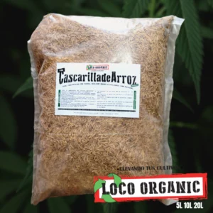 Cascarilla de Arroz Loco Organic 10L