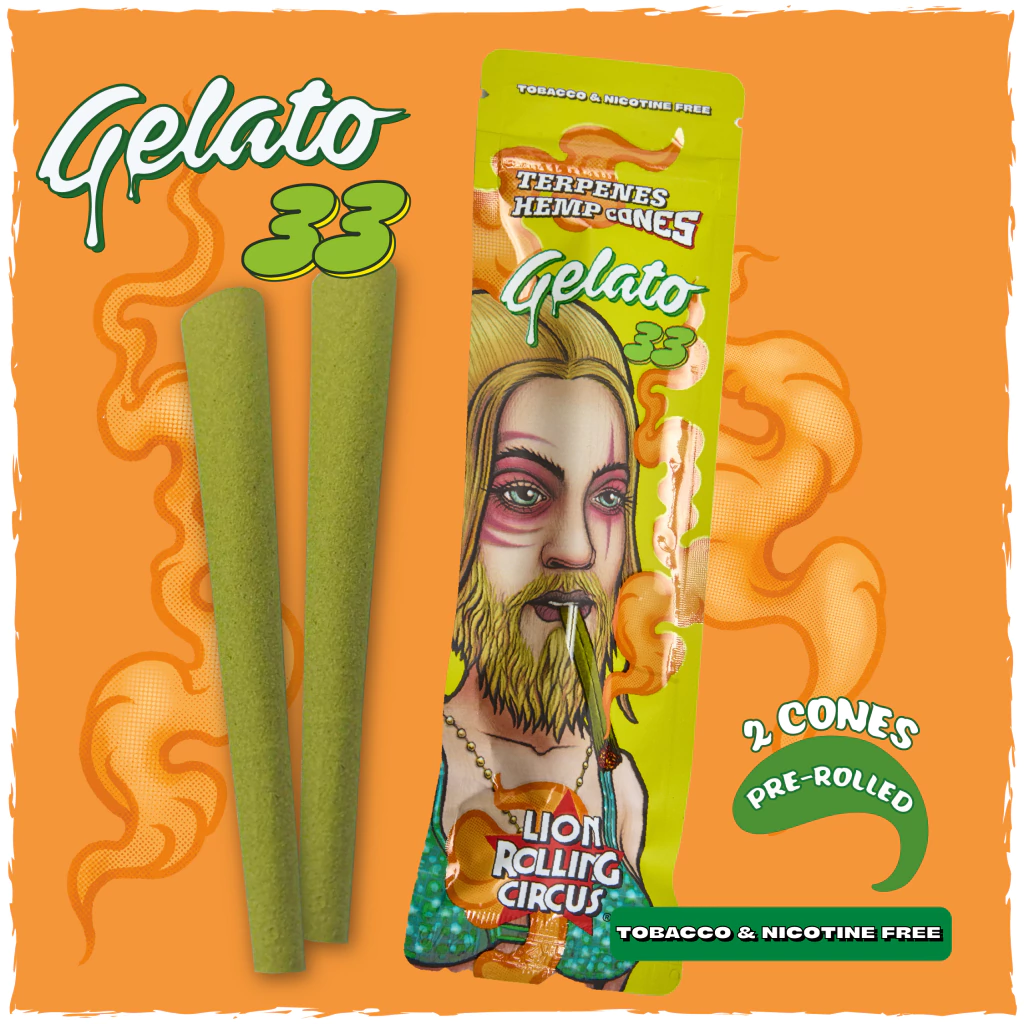 Conos Gelato Lion Rolling Circus x2